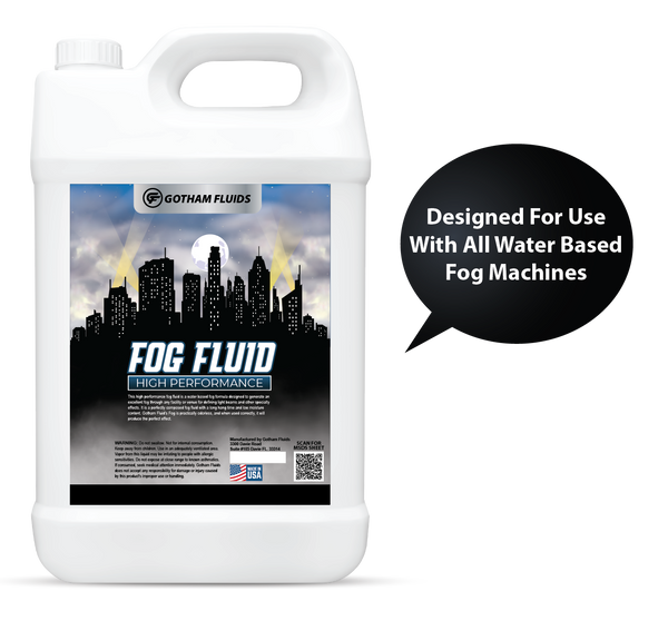 High Performance Fog Fluid - 3 x 1 Gallon Bottles Included in Case