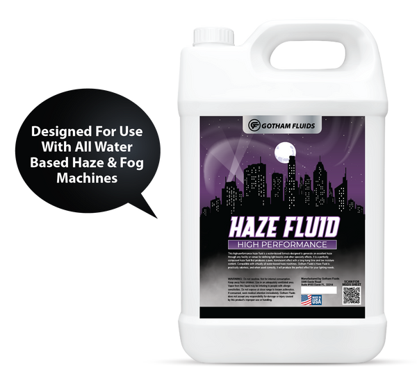 High Performance Haze Fluid - 3 x 1 Gallon Bottles Included in Case