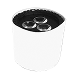 AX5 Flex Cover White (set of 8) (B Stock)